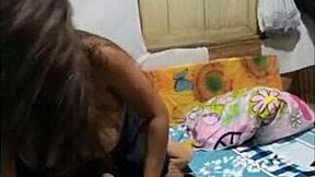 hot stepsis climbs chest strips panties sucks dick i lick to intense orgasms