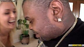 check out ivana sugar taking that big black cock down her euro throat