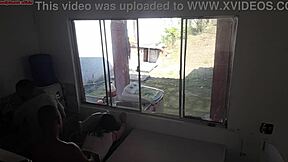 Deaf Hubby Washes Dishes While Brazilian Wife Rides Huge Black Cock