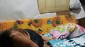 hot stepsis climbs chest strips panties sucks dick i lick to intense orgasms