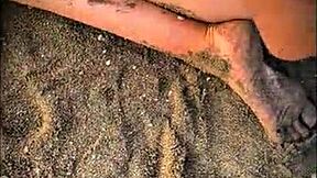 stranger's beach blowjob on my cock cum covered her cute latina face??