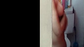 Wow, spying this big-titted Colombian in the shower makes me upload even more!