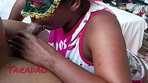 Filling the Milky Whore's Mouth with Cum Deepthroat