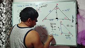 whoa that nerdy asian teacher triangle got hot