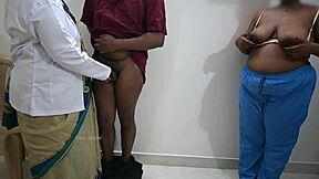 hey patient wanna watch this horny indian lady doctor flash and fuck?