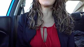 Hey Argentinian milf in the taxi, follow my joi to swallow my milk and cum in your mouth.