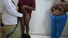 hey patient wanna watch this horny indian lady doctor flash and fuck?
