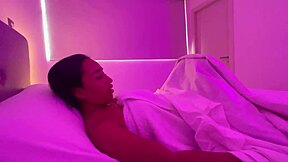 Stepmom's huge tits bounce as son bends her for deep anal creampie