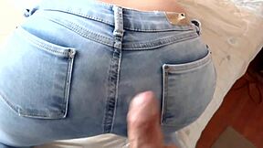 stepmom offers her fat ass and huge tits for two massive cumshots on her big cock