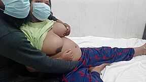 Student's Burning Desire Seduces Teacher's Natural Tits