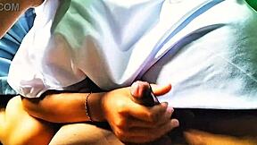 Compilation of Indonesian girlfriends handjobs blowjobs massages and cumshots from amateur couples homemade