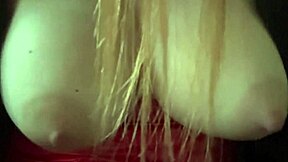 italian milf artemisia love bounces big natural tits nipples closeup