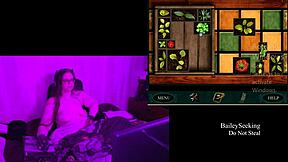 Blackmoor Manor Part 4: BBW Brunette Bares Huge Natural Tits