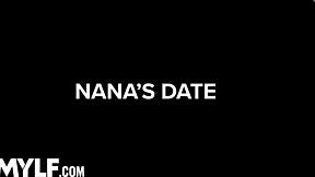 Realizing step-nana's wild woman ways in the sack trailer