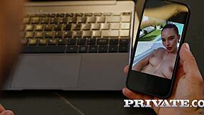 i'm leya de santis the sexy redhead taking dp in wild threesome ride