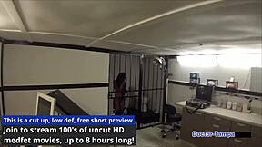 dr tampa locks up petite alexa chang gaping pussy handcuffs