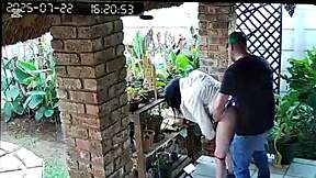 cuckold buddy begs me to bend his petite slut wife over doggystyle while he strokes furiously