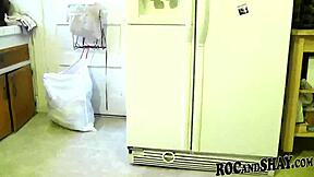 Hey lovers, wanna see us fucking hard in the kitchen with that ebony ass bouncing on cock?