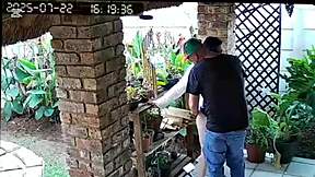 cuckold buddy begs me to bend his petite slut wife over doggystyle while he strokes furiously