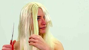 i made that submissive bitch shave her hairy pussy bald before hardcore pounding