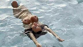 Monika Fox Pool Blowjob Rimming Golden Shower