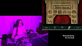 Blackmoor Manor Part 4: BBW Brunette Bares Huge Natural Tits