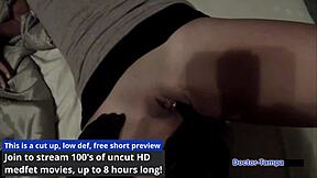 dr tampa locks up petite alexa chang gaping pussy handcuffs