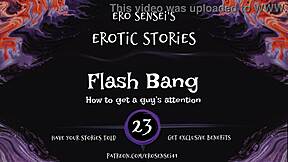 Flash Bang Erotic Audio Makes Women Orgasm Hard Eses23!