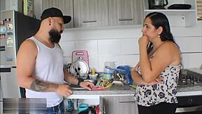 i find out my husband cheats and get revenge fucking the plumber he hired myself - spanish porn revenge