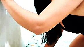 oily halloween stepdaughter blows black stepdad cock