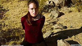 brooke johnson drinks piss endures hard caning facesitting rimjob 😈🥵