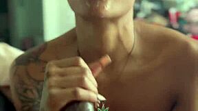 Ghetto Ebony Deepthroats Monster BBC Till Nut Explosion