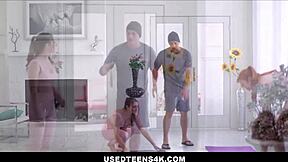 freeuse teen 18+ penelope kay gets nathan bronson's big cock anytime yoga milf mom taboo