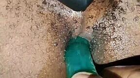 Yuki Preps Kuro's Big Black Cock for Milf Anal Toy Play