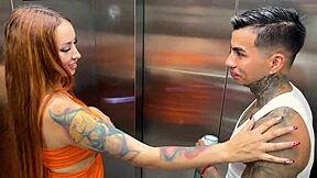 ever wonder what happens when you trap your neighbor in the elevator first