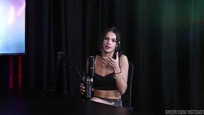 Peek at Debora Andrade and Vitoria Beatriz's hottest sheer red moments in part 2