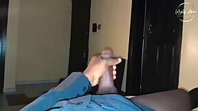 what's that loud moaning from the hot teen solo in her hotel room?