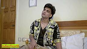 indian maid takes rich boy's rough doggystyle pounding