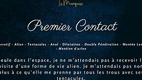premier contact french alien monster invades european pussy depths
