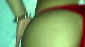 Hermoso culito screams with creamy cum and moans