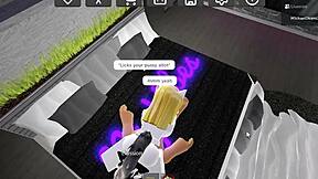 big ass furry girl shows off her curves