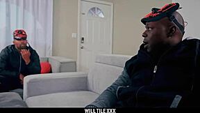 gothic tiffany nacke gags on black cocks double penetration cowgirl facial