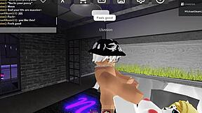 big ass furry girl shows off her curves