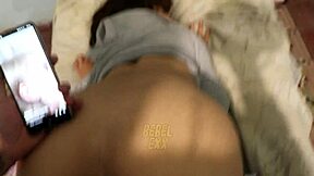 Bebelexxx Footjob Into Doggystyle Pounding