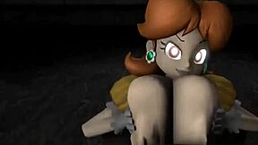 i get possessed watching daisy's huge tits crush that monster cock titfuck