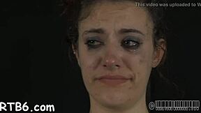 Slave Chokes On Cock In Brutal BDSM Domination Fuck!