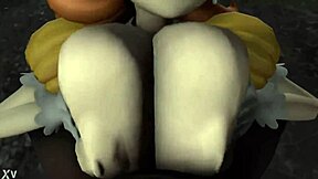 i get possessed watching daisy's huge tits crush that monster cock titfuck