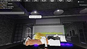 big ass furry girl shows off her curves