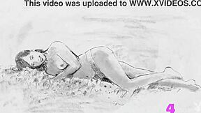 oh anetta keys strips her sexy milf body outdoors hot