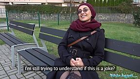 afghan beauty trades cash for public pounding by agent's huge cock